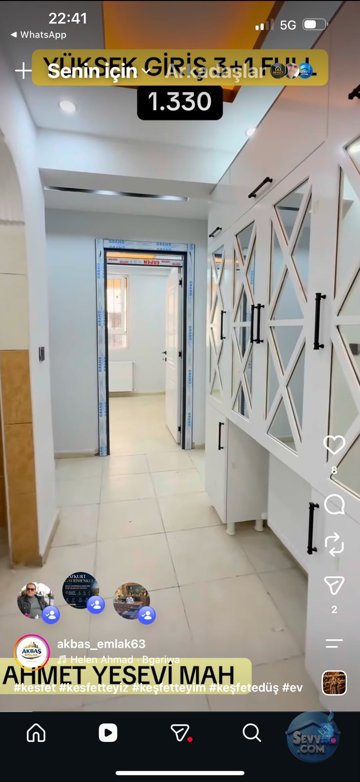 AHMET YESEVİ MAH YÜKSEK GİRİŞ 3+1 D.GAZ KAPIDA YETKİ NO: 6300012 - ŞANLIURFA HALİLİYE fotoğraf 12