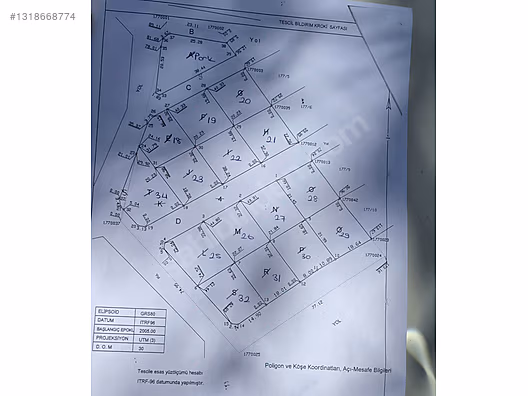 TAŞKESTİ EMLAKTAN TAŞKESTİ MERKEZDE SATILIK ARSALAR
