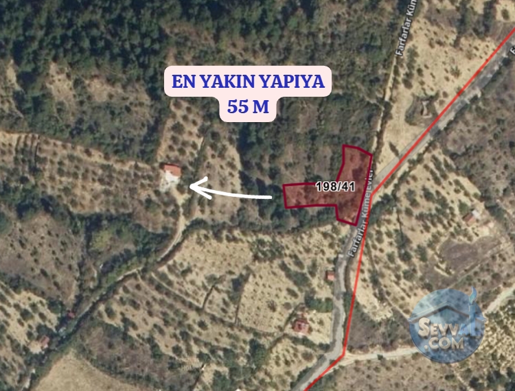 KÜTAHYA ŞAPHANE SUBAŞI YOLA CAPHE 949 M² BAHÇE SATILIKTIR