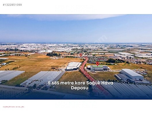 TAM ENTEGRE SOĞUK HAVA DEPOSU 5000 TON KAPASİTELİ