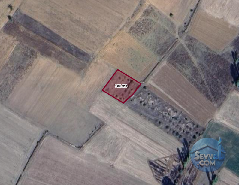 KÜTAHYA ÇAVDARHİSAR GÖKAĞAÇ  KÖYÜNDE  1.028 M²  TARLA SATILIKTIR