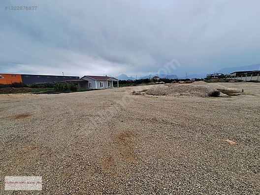 ANTALYA DÖŞEMEALTI AKDENİZ BULVARI ÜZERİ 11.400 M2 KİRALIK