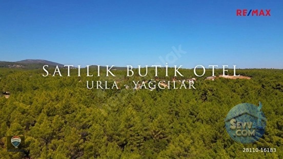 URLA YAĞCILAR'DA ORMANIN İÇİNDE DENİZE YAKIN SATILIK BUTİK OTEL