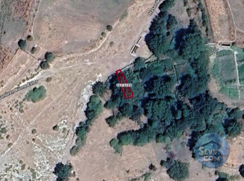 KÜTAHYA SİMAV HASANÖREN  KÖYÜNDE  64 M² BAHÇE  SATILIKTIR