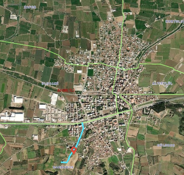AHMETLİ MERKEZDE 203M2 ARSA - MANİSA AHMETLİ fotoğraf 2