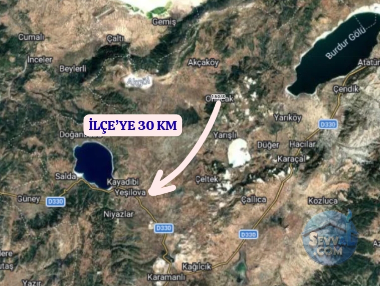 BURDUR YEŞİLOVA PNACIK KÖYÜNDE İMARLI ARSAMIZ SATILIKTIR.