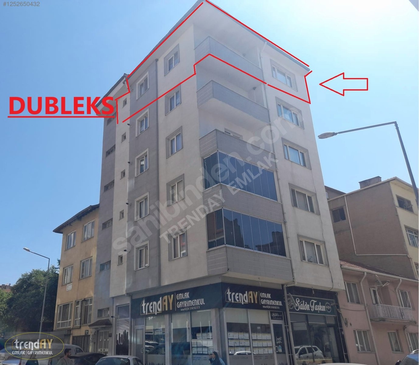 Şehir Merkezinde Köşe Konumlu, 3+1 Dubleks Daire