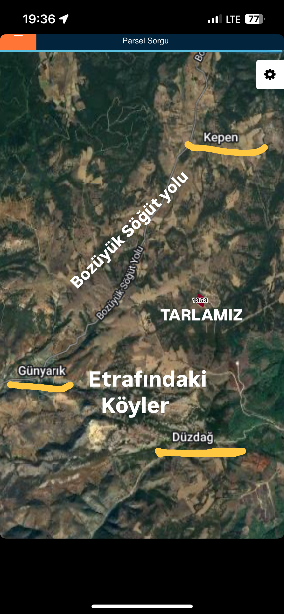 YATIRIMLIK 8,300 m2 GES’e KOMŞU TARLA - BİLECİK-SÖĞÜT-KEPEN - BİLECİK SÖĞÜT fotoğraf 6