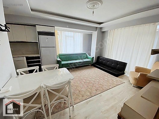 ŞEHİR MERKEZİNDE LÜX ARAKAT,BALKON,ANKASTRE 1+1 DAİRE