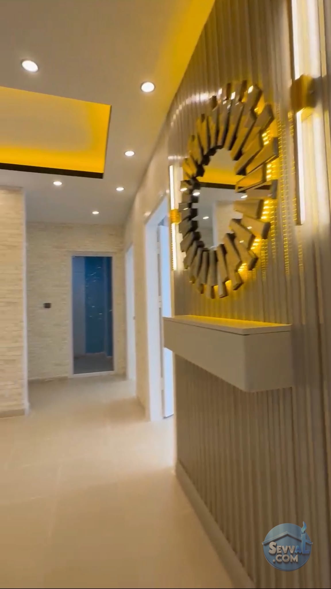 AHMET YESEVİ MAH.1.KAT (ARA KAT ) 2+1 ODALI ARKA CEPHE İÇİ FULL YAPILI SATILIK 