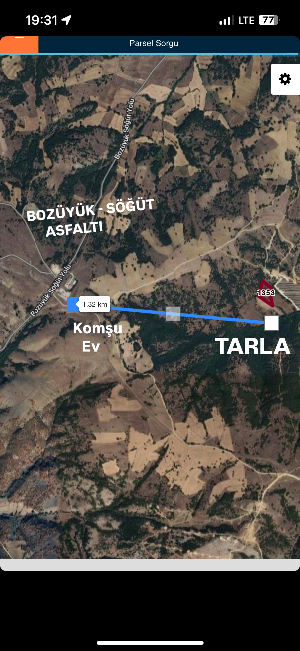 YATIRIMLIK 8,300 m2 GES’e KOMŞU TARLA - BİLECİK-SÖĞÜT-KEPEN - BİLECİK SÖĞÜT fotoğraf 5